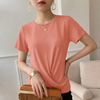 Violet Cotton Twist Tee