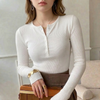 Effie Rib Cotton Henley