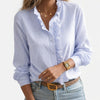 Elodie Ruffle Detail Blouse