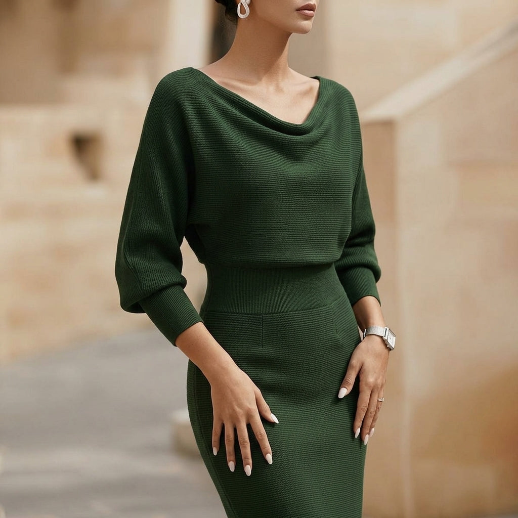Lola Silk Midi Dress