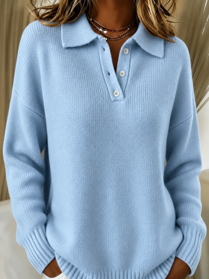 Alice | Cozy Chic Knit Polo