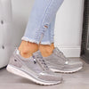 Casual Lace-Up Sneakers for Women – Stylish & Comfortable with Side Zipper