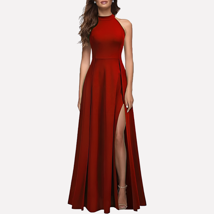 Margot | Women's Formal Evening Maxi Dress With Side Slit