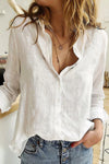 Rory Cotton-Linen Blouse