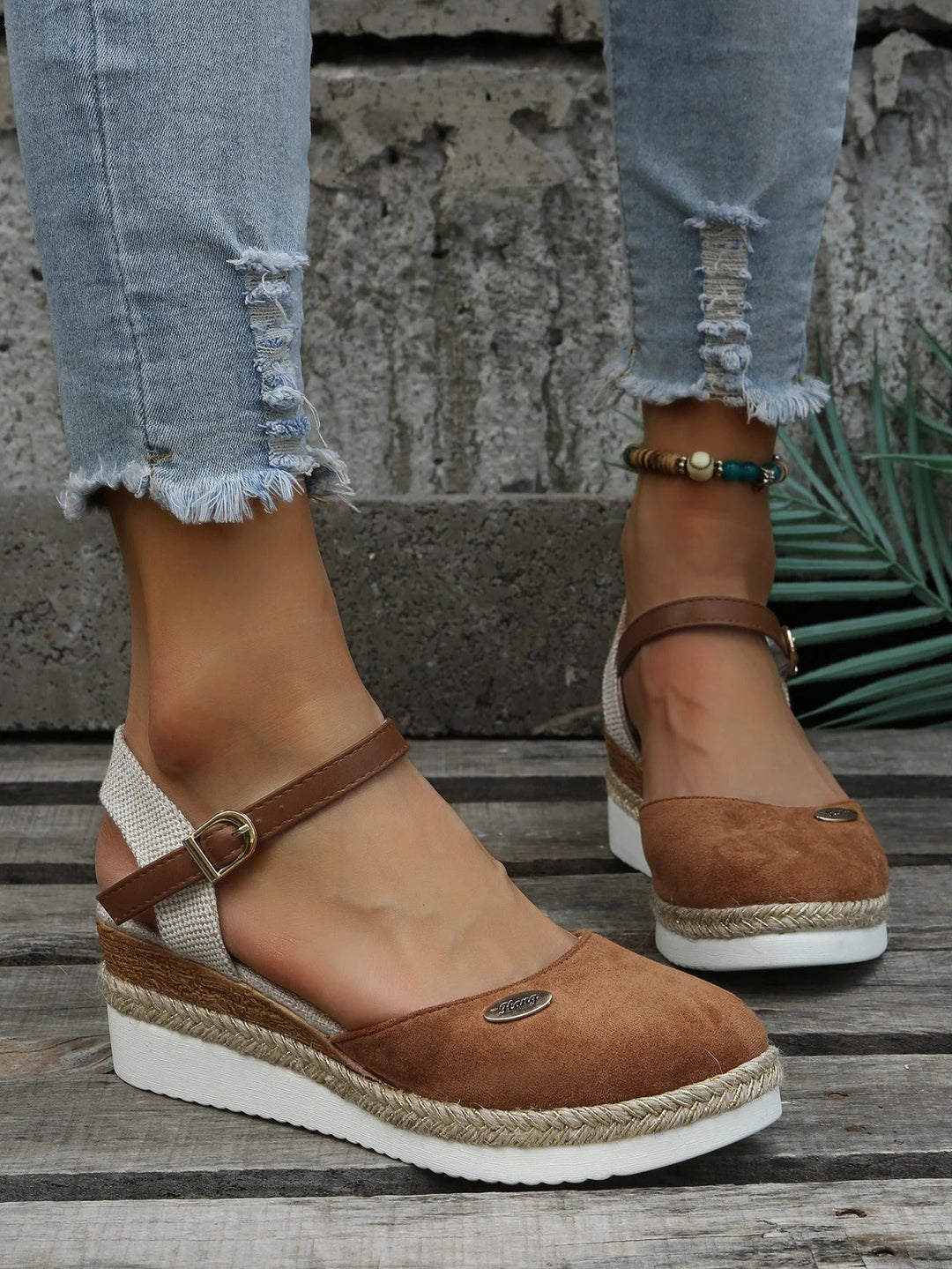 Closed Toe Wedge Sandals for Women – Chic & Comfortable Espadrille Wedges