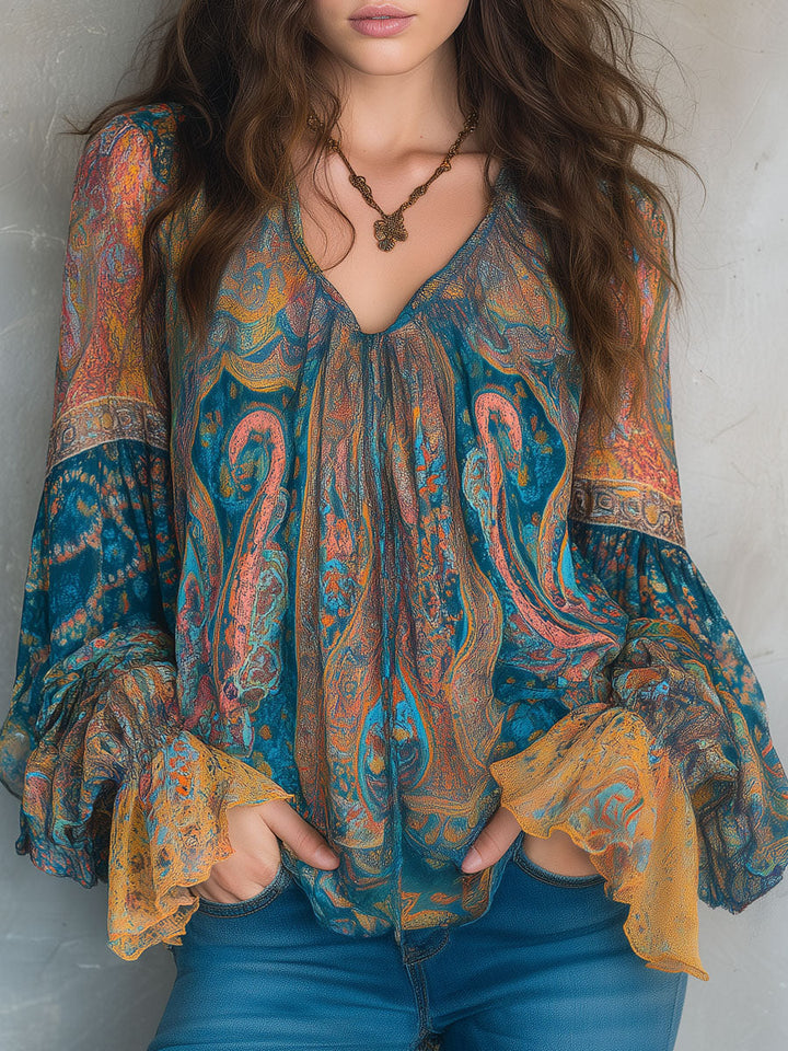 Bella | Elegant Flowy Womens Blouse