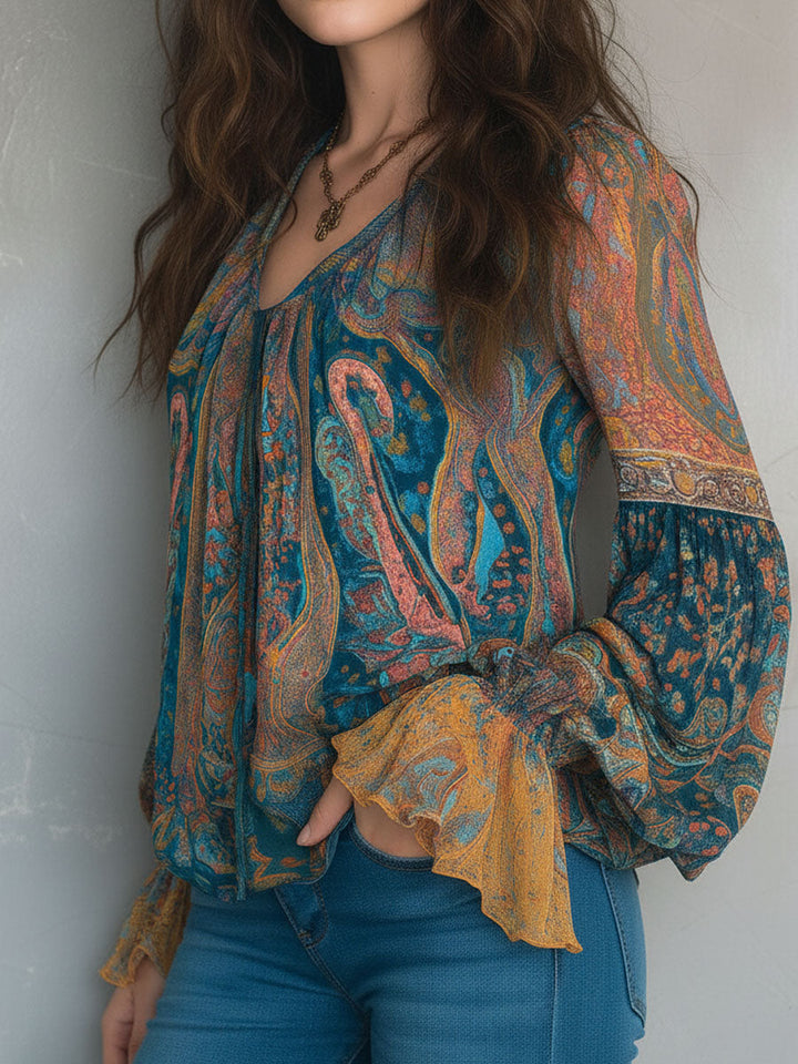 Bella | Elegant Flowy Womens Blouse