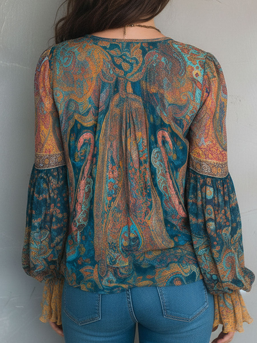 Bella | Elegant Flowy Womens Blouse