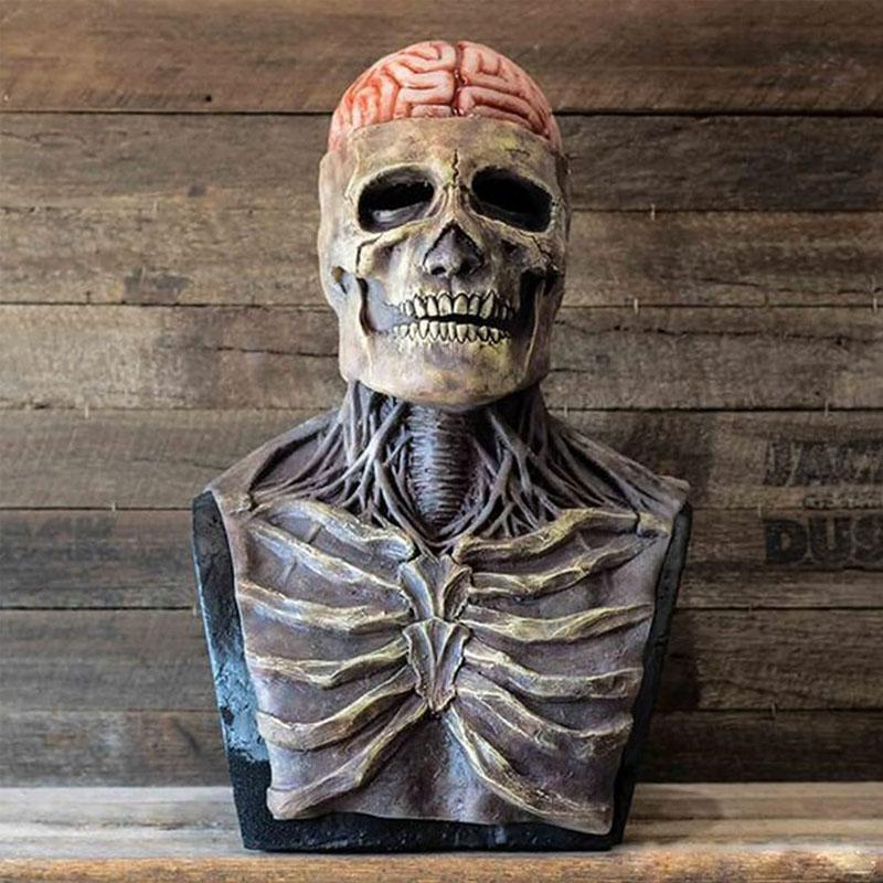 Halloween Scary Skull & Spine Halloween Mask for Costume Party