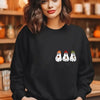Women's Little Ghost Iced Coffee Halloween Sweatshirt