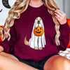 Golden Retriever Ghost Halloween Sweatshirt Unisex