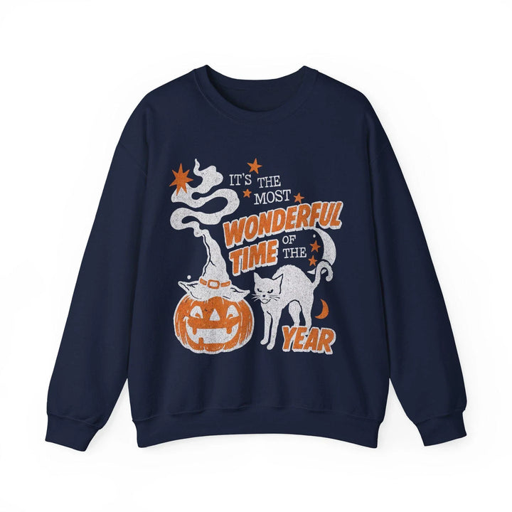Pumpkin Halloween Unisex Crewneck Sweatshirt