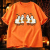 Women's Halloween Horse Graphic Funny T-Shirt