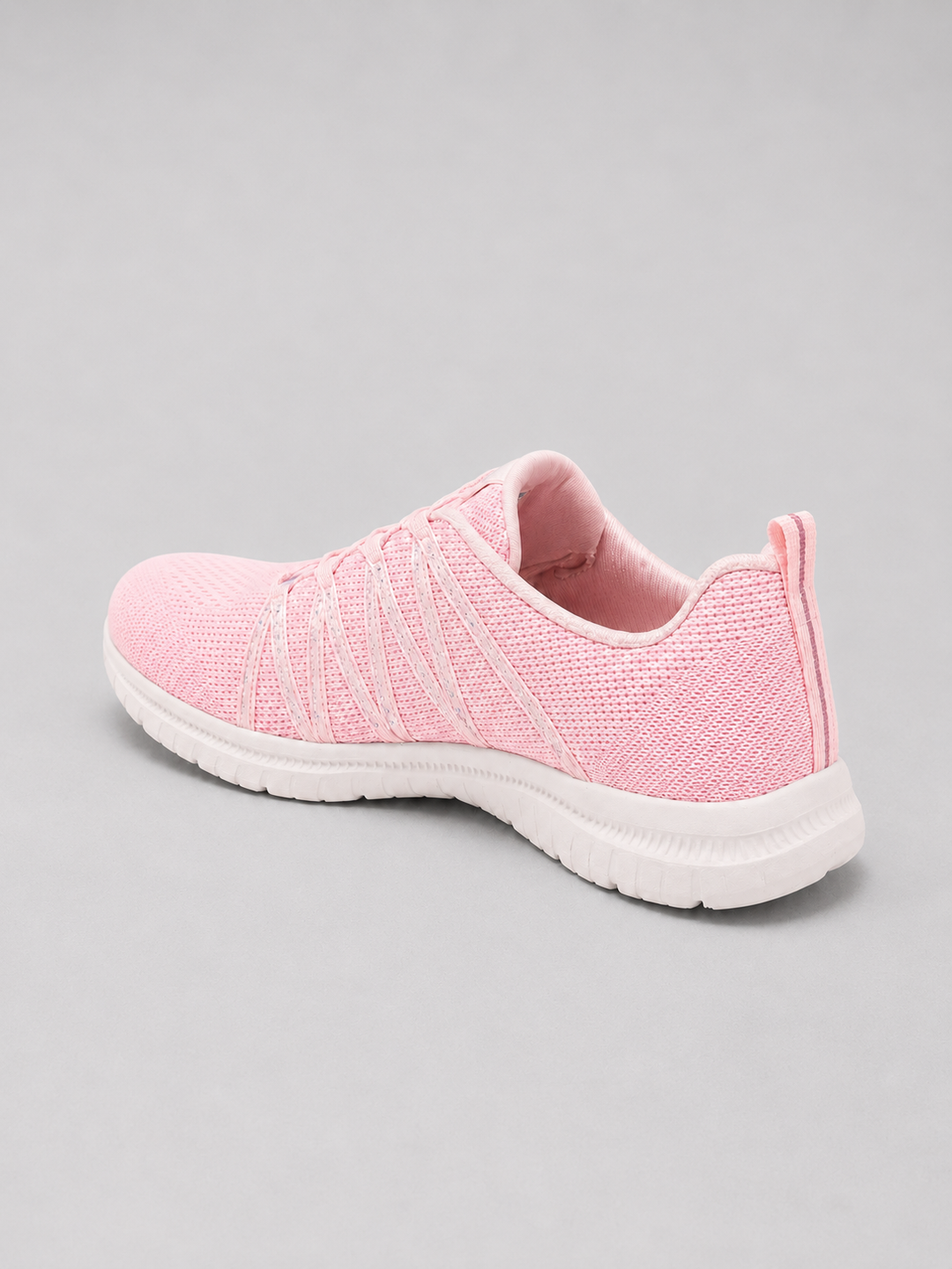Women’s Comfort Slip-On Knit Sneakers – Lightweight Sparkle Walking Shoes