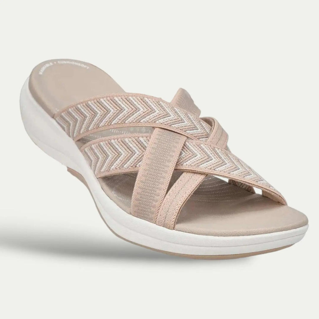 Womens Breathable Sandals Open Toe PU