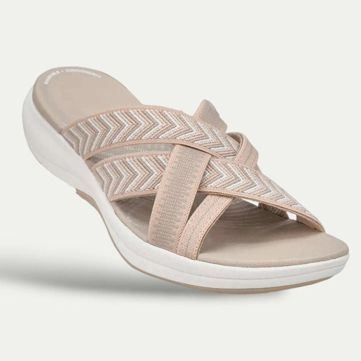 Womens Breathable Sandals Open Toe PU