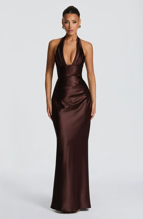 Tilda | Women's Elegant Body Con Maxi Dress