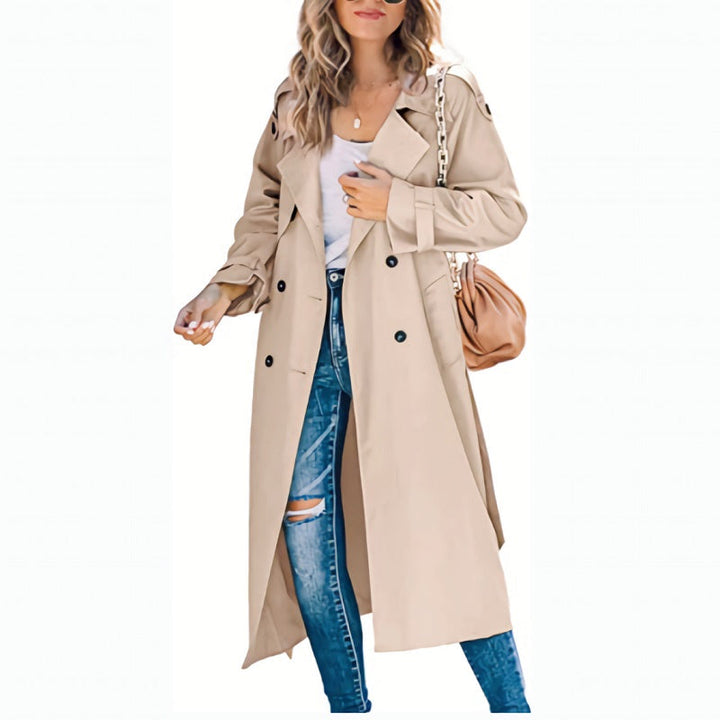 Isadora - Women's Trench Coat Long