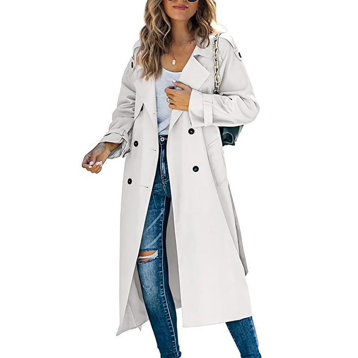 Isadora - Women's Trench Coat Long