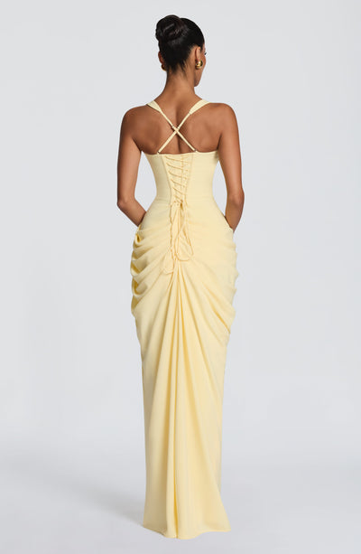 Raina | Women's Flowy Corset Wedding Guest Dress