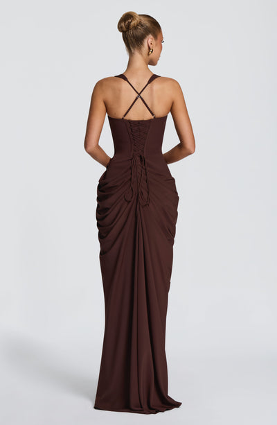 Wendy | Women's Flowy Corset Wedding Guest Dress