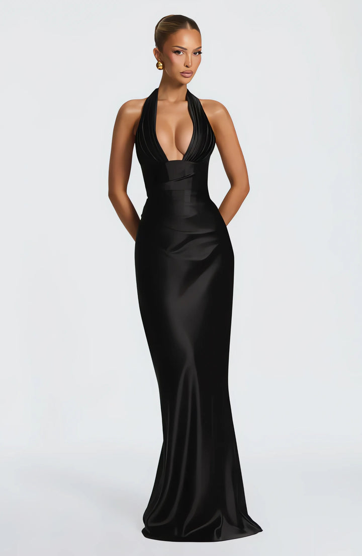 Tilda | Women's Elegant Body Con Maxi Dress
