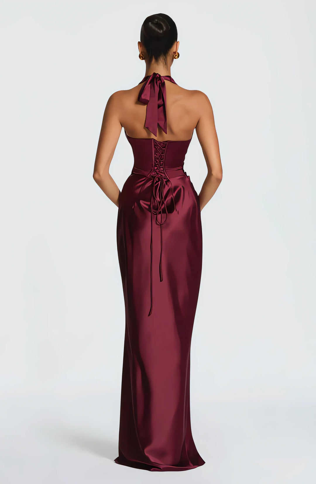 Tilda | Women's Elegant Body Con Maxi Dress