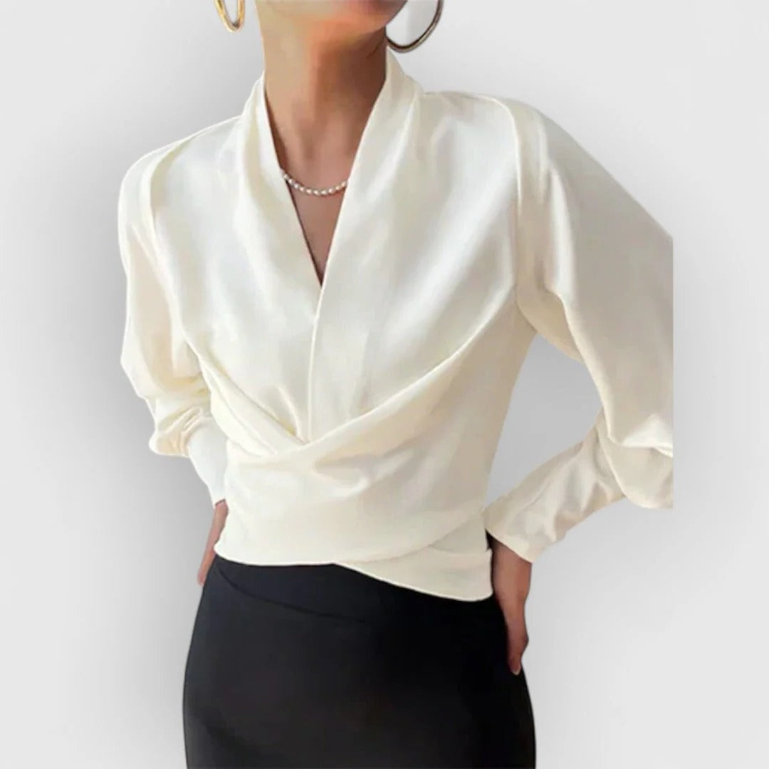 Louisa Satin Blouse