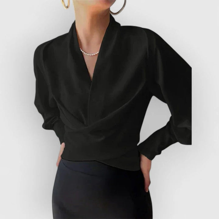 Louisa Satin Blouse