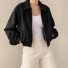 Ashford Faux Suede Crop Jacket