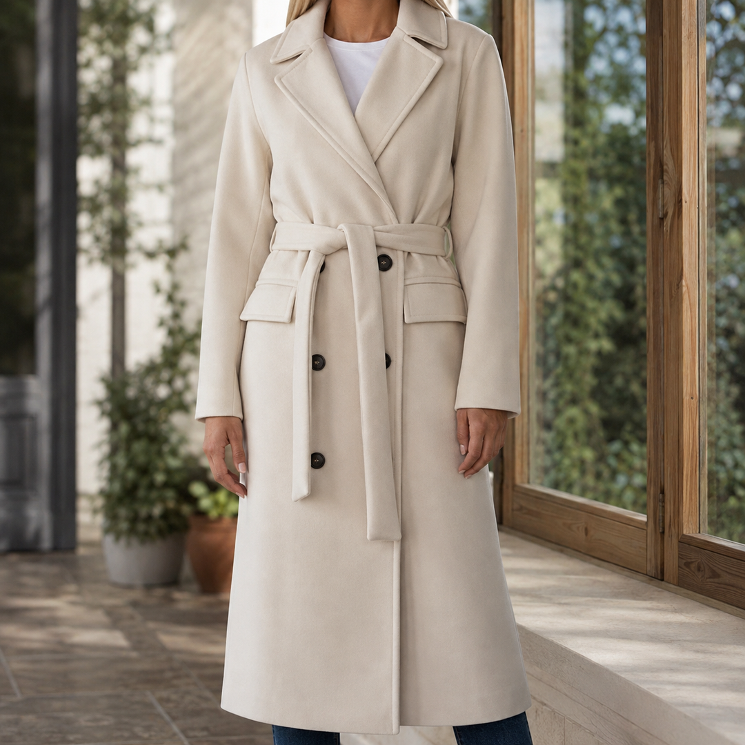 Trudy-Dawn Belted Overcoat