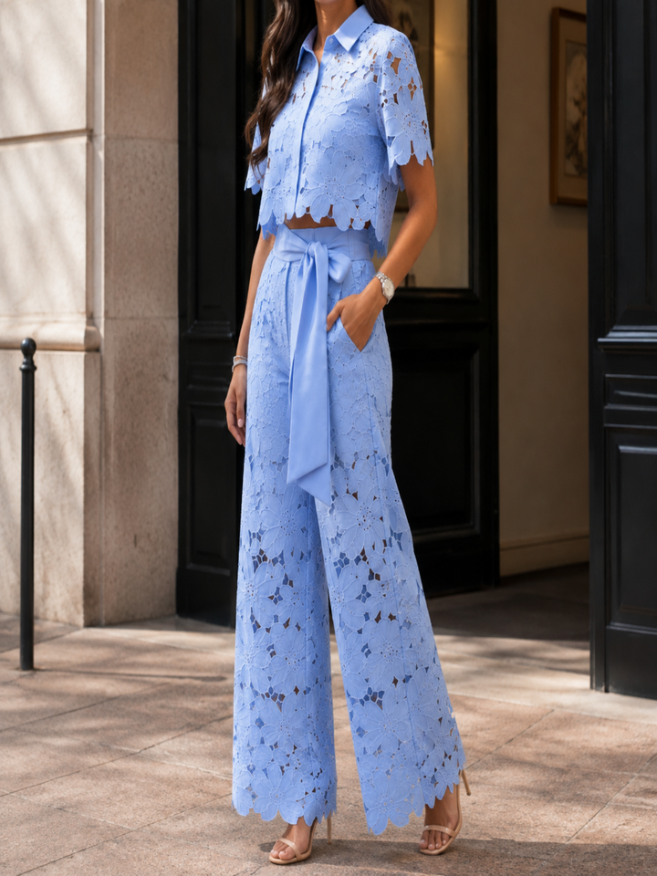 Greta Wide-Leg Set