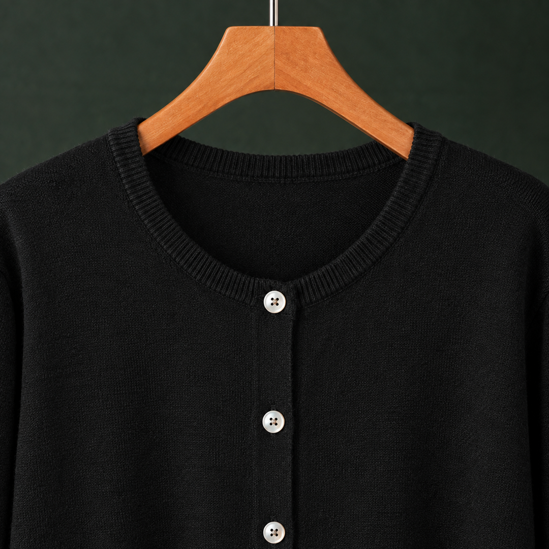 Zoe-Beth Round Neck Cardigan