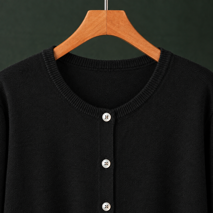Zoe-Beth Round Neck Cardigan
