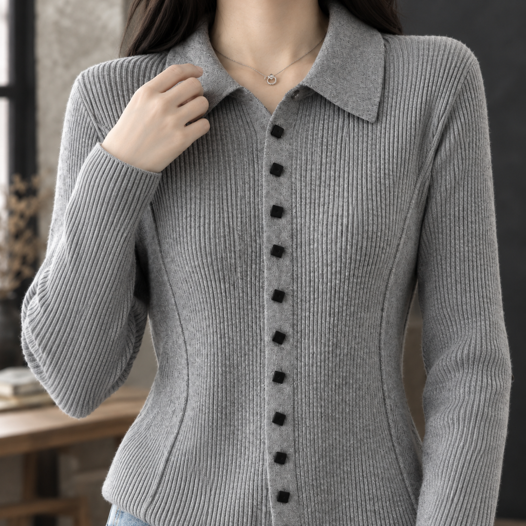 Bridget-Mae Ribbed Cardigan