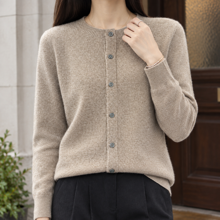 Georgia-Lynn Wool Cardigan
