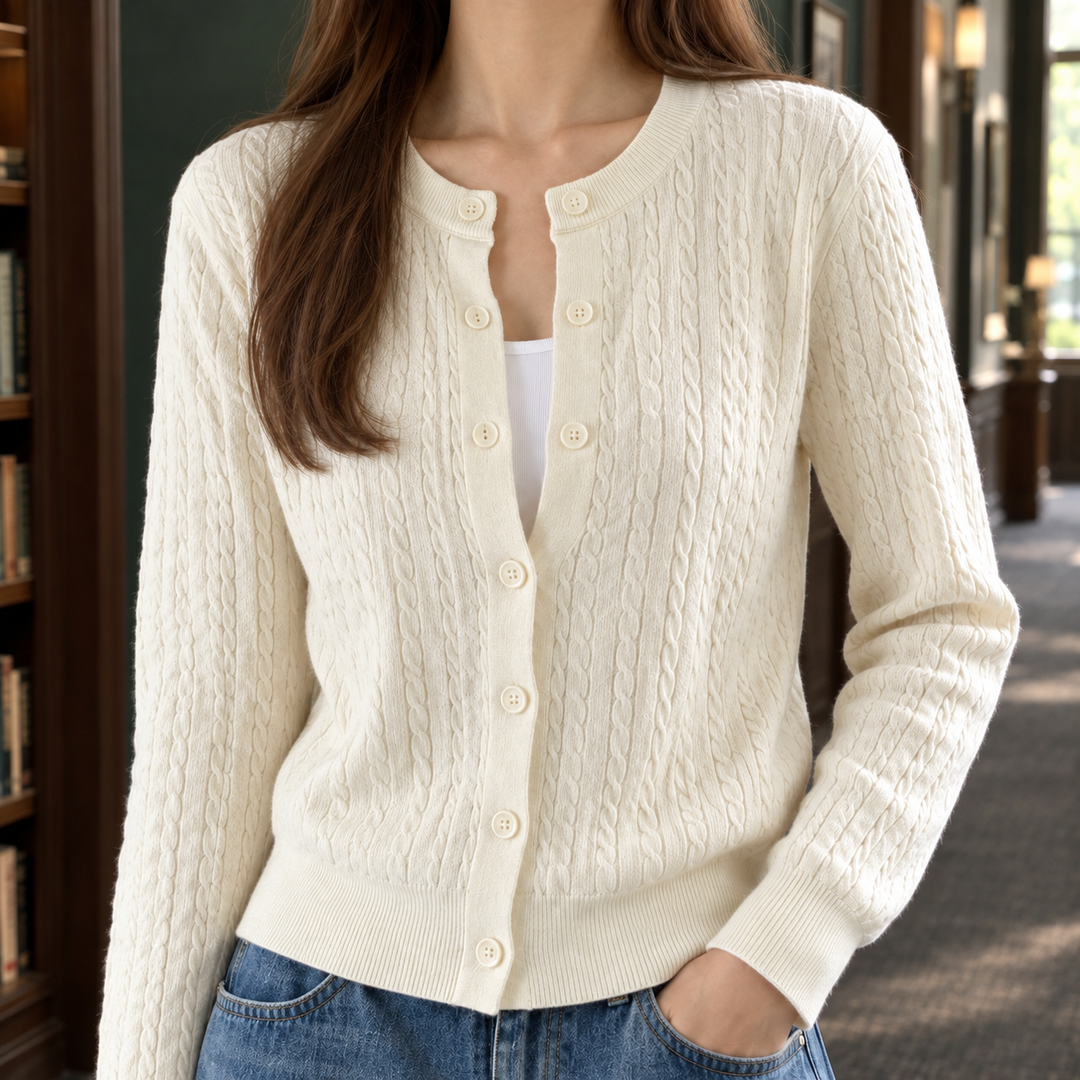 Wilhelmina-Anne Cable Cardigan