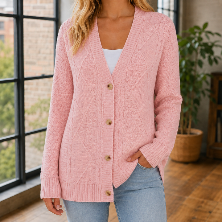 Jolene-Lou Cable Knit Sweater