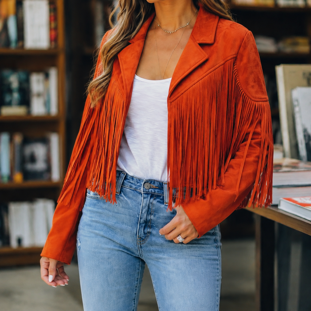 Darla-Lou Fringe Jacket