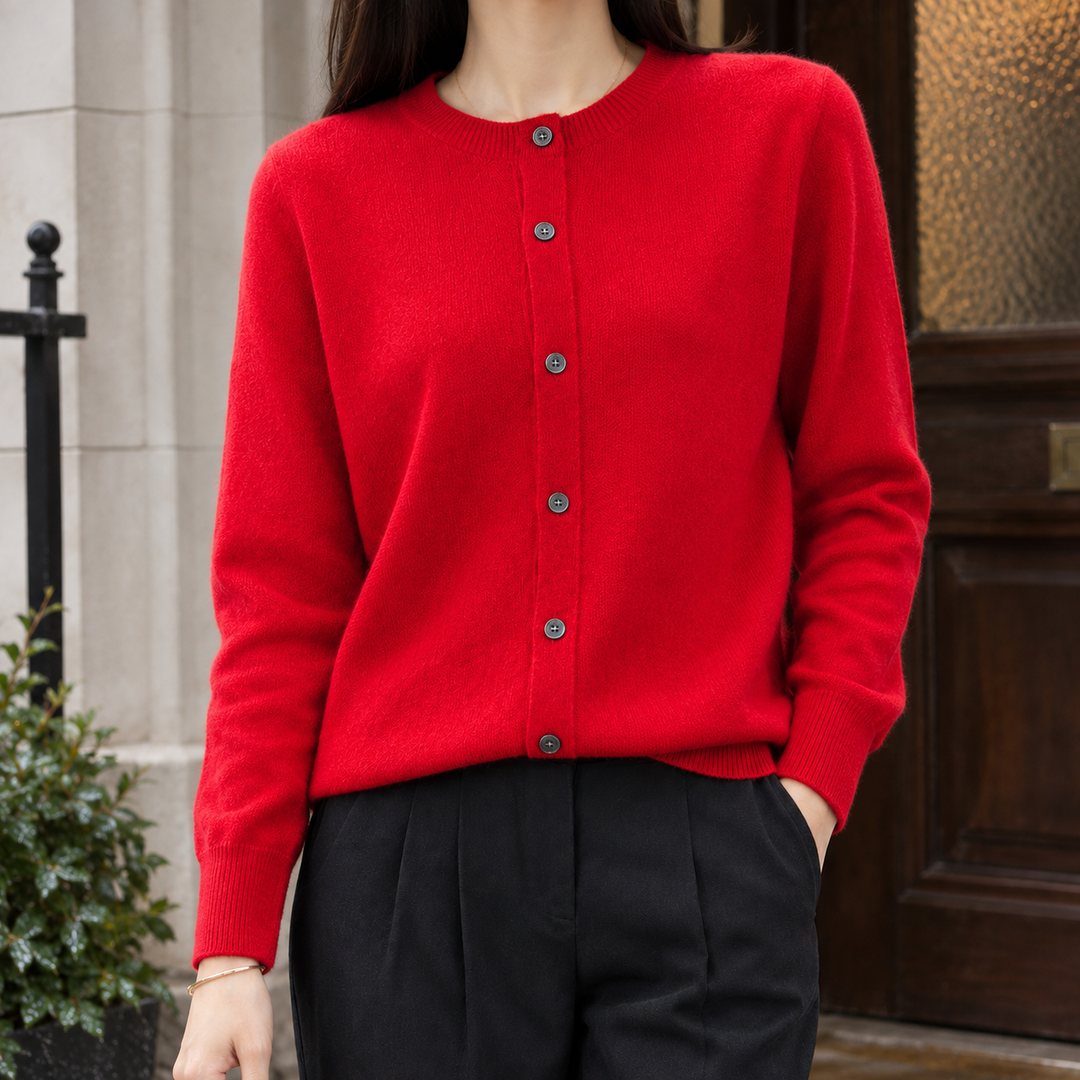 Georgia-Lynn Wool Cardigan