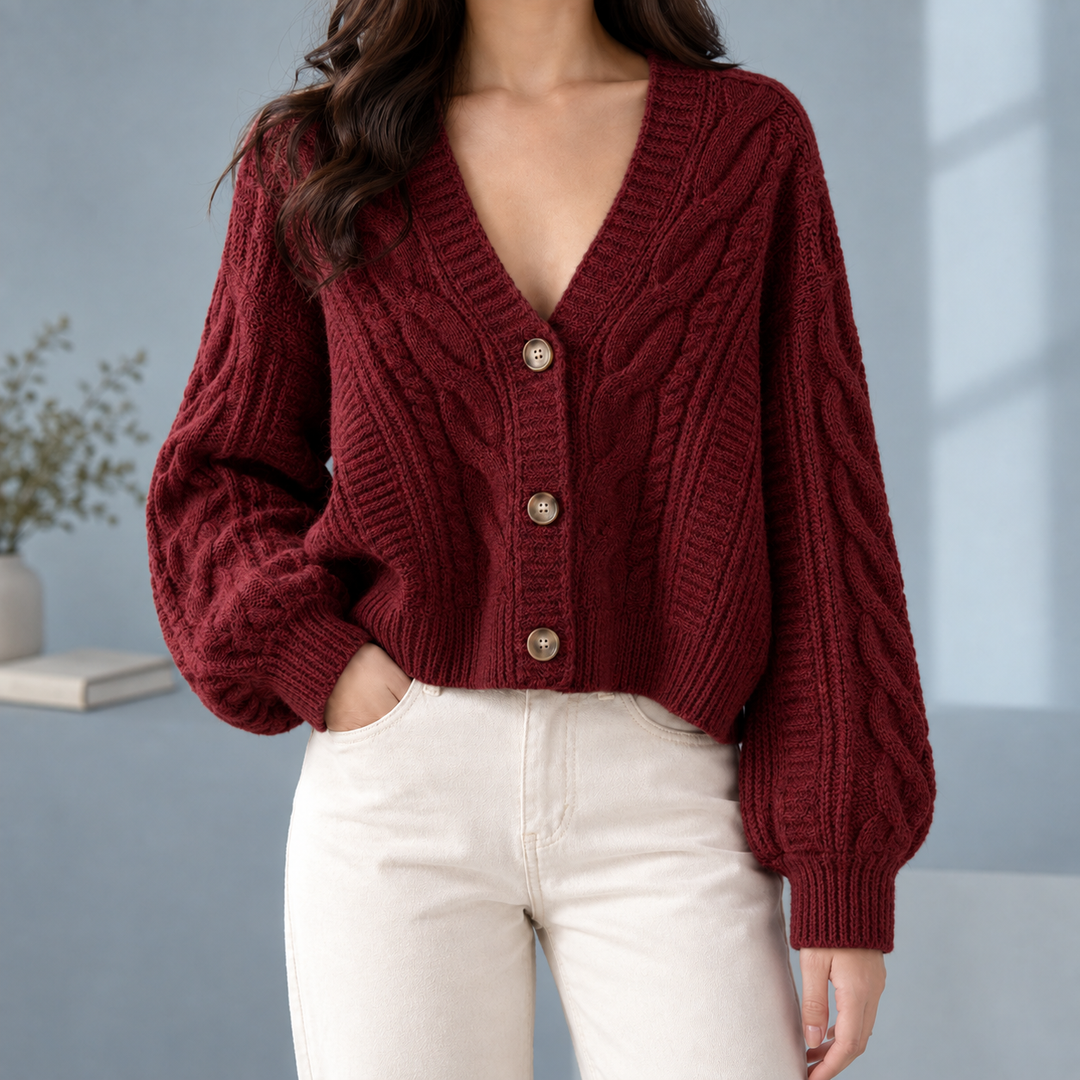 Maddie-Jean Cable Cardigan