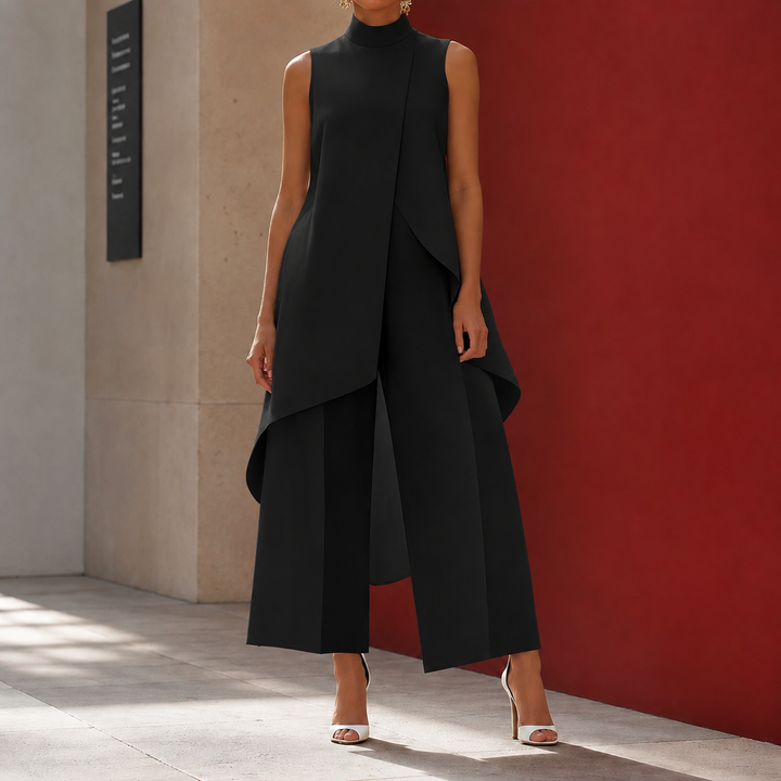 Leonie-Mae Asymmetric Pants Set