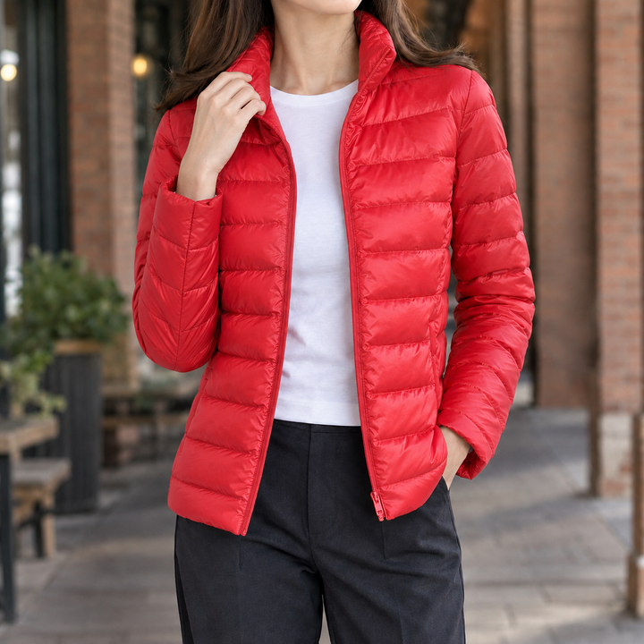 Heidi Cashmere Puffer Jacket
