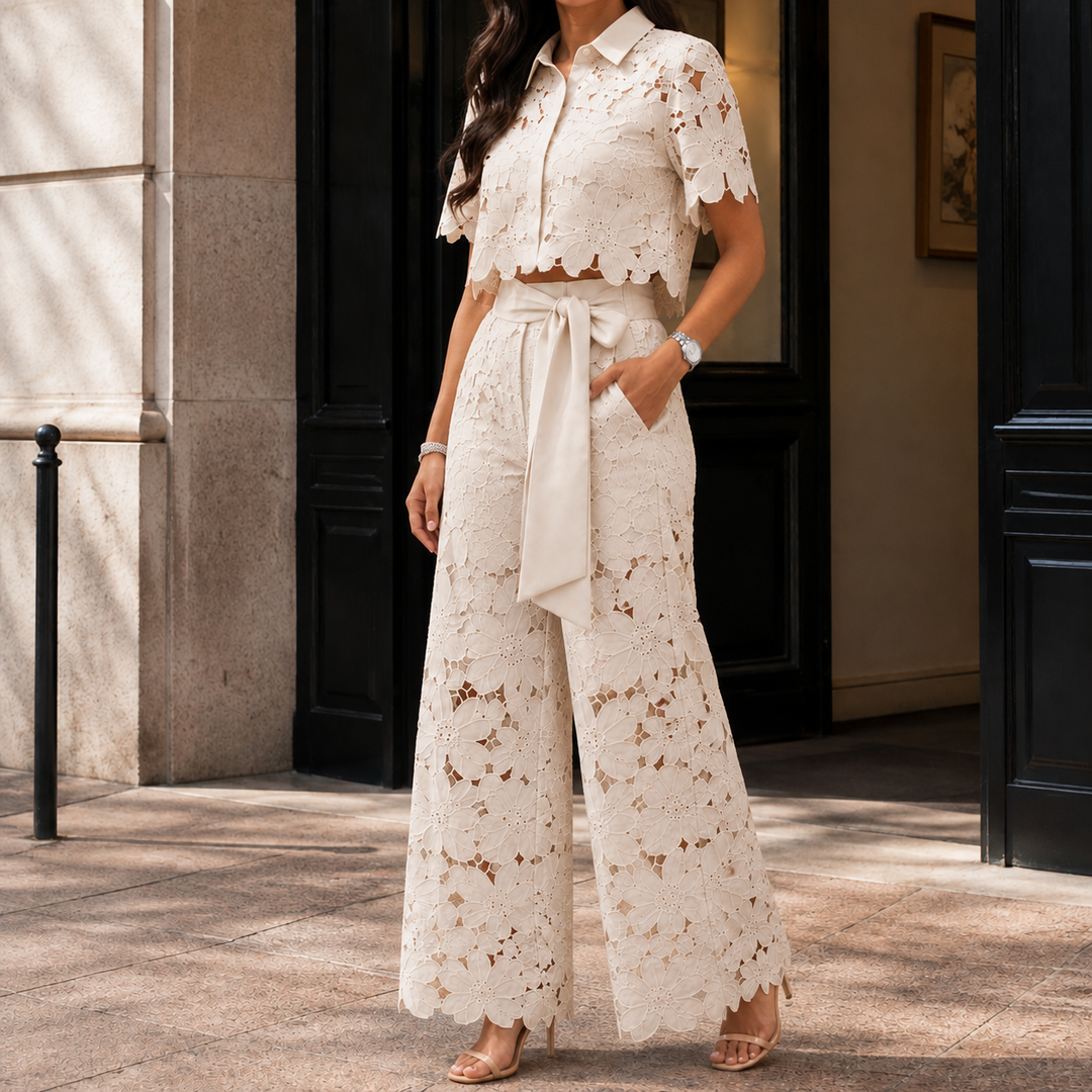 Greta Wide-Leg Set