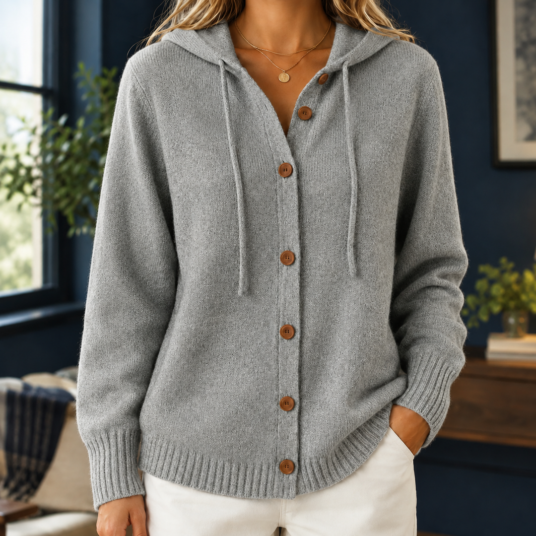 Priya Hooded Cardigan