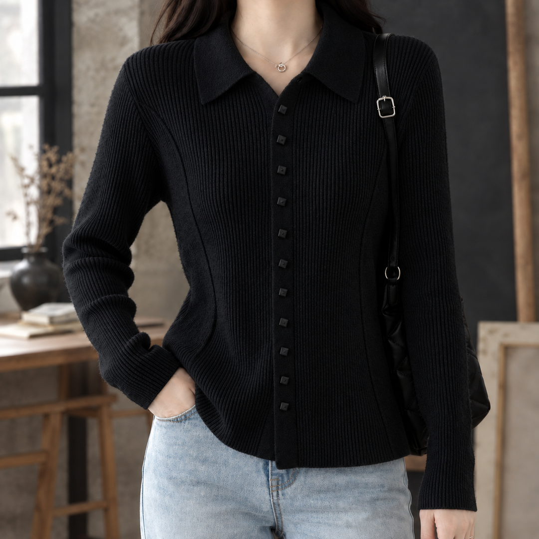 Bridget-Mae Ribbed Cardigan