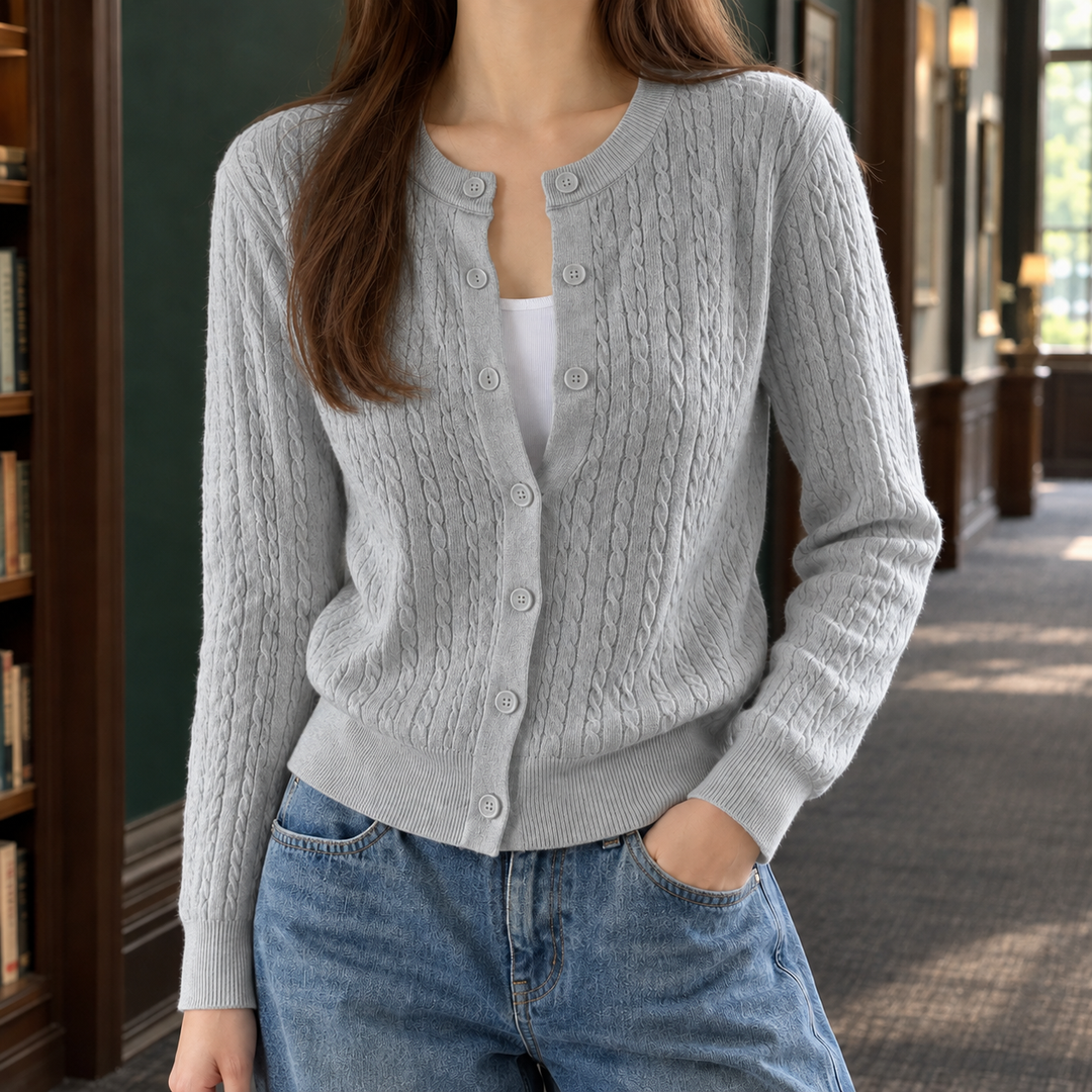 Wilhelmina-Anne Cable Cardigan
