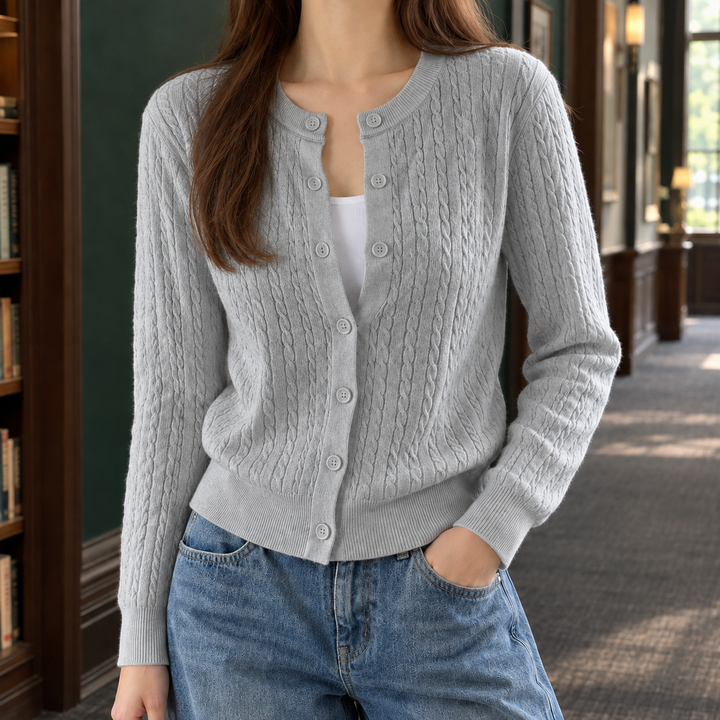 Wilhelmina-Anne Cable Cardigan
