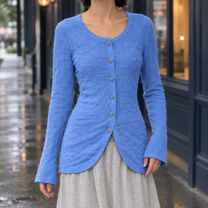 Gwen-Joy Textured Cardigan