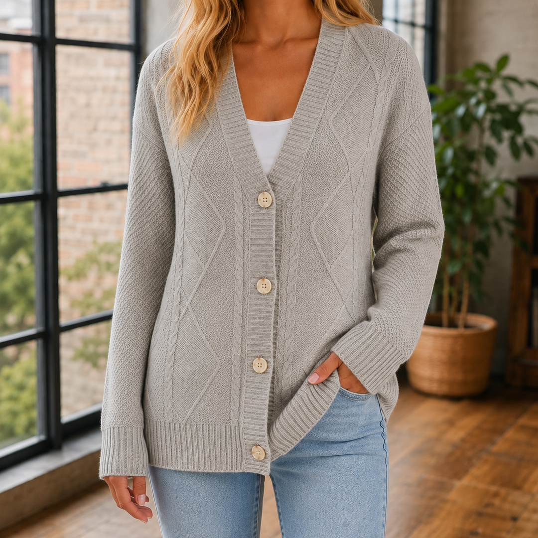 Jolene-Lou Cable Knit Sweater